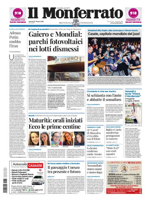 Il Monferrato - Edizione 48 del 27/06/2025